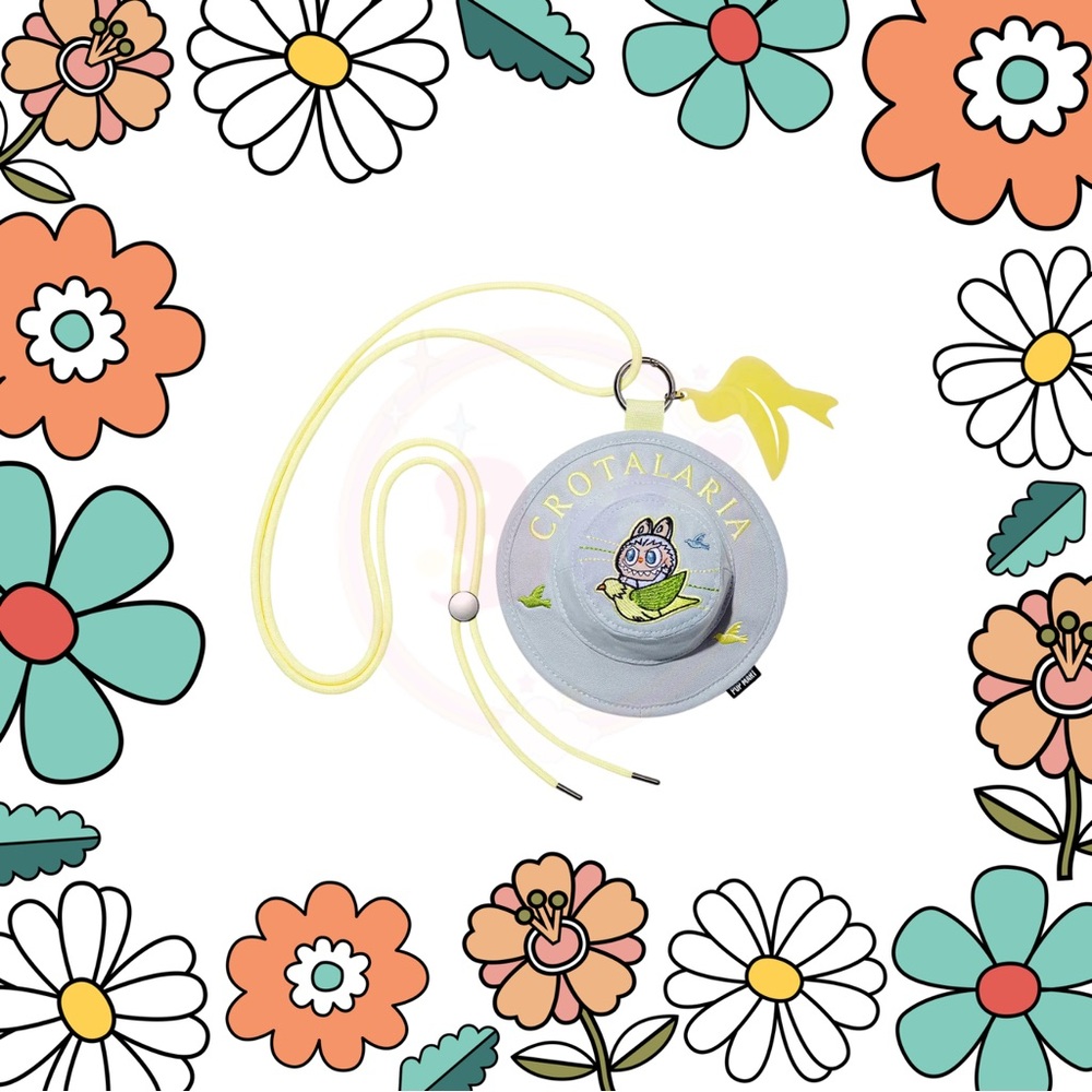 POP MART-THE MONSTERS-FALL IN WILD BUCKET HAT MINI BAGS-CROTALARIA